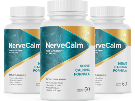 NerveCalm supplement bottle